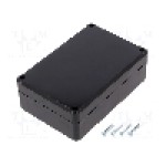 Carcasa ABS, 80mmx120mmx41mm, MASZCZYK - KM-75IBK