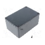 Carcasa ABS, 80mmx120mmx59mm, IP54, HAMMOND - 1591TBK Carcasa ABS, 80mmx120mmx59mm, IP54, HAMMOND - 1591TBK