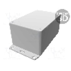 Carcasa ABS, 80mmx120mmx60mm, IP54, HAMMOND - 1591TF2BK