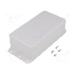 Carcasa ABS, 80mmx150mmx50mm, IP54, HAMMOND - 1591DFLGY Carcasa ABS, 80mmx150mmx50mm, IP54, HAMMOND - 1591DFLGY