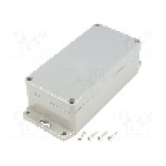 Carcasa ABS, 80mmx160mmx55mm, IP65, GAINTA - G368MF Carcasa ABS, 80mmx160mmx55mm, IP65, GAINTA - G368MF