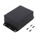 Carcasa ABS, 82mmx110mmx44mm, IP54, HAMMOND - 1591XXSSFLBK Carcasa ABS, 82mmx110mmx44mm, IP54, HAMMOND - 1591XXSSFLBK