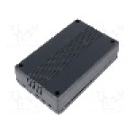 Carcasa ABS, 82mmx131.5mmx35mm, MASZCZYK - KM-40 BK