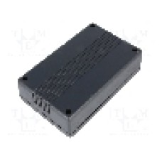 Carcasa ABS, 82mmx131.5mmx35mm, MASZCZYK - KM-40 BK