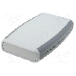 Carcasa ABS, 89mmx147mmx24mm, HAMMOND - 1553DGYBAT