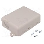 Carcasa ABS, 90mmx115mmx37mm, MASZCZYK - KM-53 GY