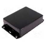 Carcasa ABS, 94mmx121mmx34mm, IP54, HAMMOND - 1591GFLBK