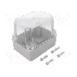 Carcasa ABS, policarbonat, polistiren, 110mmx150mmx140mm, IP65, PAWBOL - S-BOX 316H-P