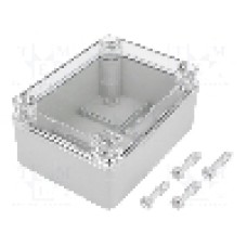 Carcasa ABS, policarbonat, polistiren, 110mmx150mmx70mm, IP65, PAWBOL - S-BOX 316-P