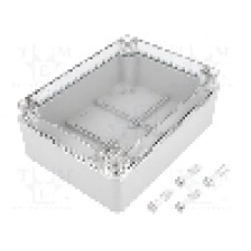 Carcasa ABS, policarbonat, polistiren, 140mmx190mmx70mm, IP65, PAWBOL - S-BOX 416-P