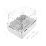 Carcasa ABS, policarbonat, polistiren, 140mmx190mmx70mm, IP65, PAWBOL - S-BOX 416-P-TH