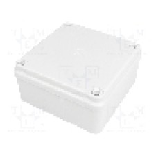 Carcasa ABS, polistiren, 100mmx100mmx50mm, IP65, PAWBOL - S-BOX 116