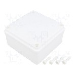 Carcasa ABS, polistiren, 100mmx100mmx50mm, IP65, PAWBOL - S-BOX 116B Carcasa ABS, polistiren, 100mmx100mmx50mm, IP65, PAWBOL - S-BOX 116B