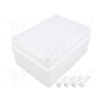 Carcasa ABS, polistiren, 110mmx150mmx70mm, IP65, PAWBOL - S-BOX 316B