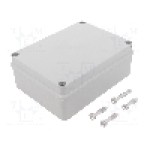 Carcasa ABS, polistiren, 140mmx190mmx70mm, IP65, PAWBOL - S-BOX 416-TH