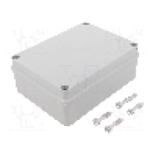 Carcasa ABS, polistiren, 140mmx190mmx70mm, IP65, PAWBOL - S-BOX 416-TH