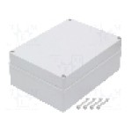 Carcasa ABS, polistiren, 220mmx300mmx120mm, IP65, PAWBOL - S-BOX 616-TH