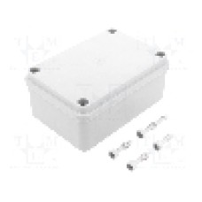 Carcasa ABS, polistiren, 80mmx120mmx50mm, IP65, PAWBOL - S-BOX 216