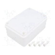 Carcasa ABS, polistiren, 80mmx120mmx50mm, IP65, PAWBOL - S-BOX 216B
