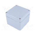 Carcasa aluminiu, 100mmx100mmx81mm, IP66, BOPLA - 1116000 Carcasa aluminiu, 100mmx100mmx81mm, IP66, BOPLA - 1116000