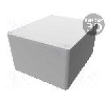 Carcasa aluminiu, 100mmx120mmx64mm, IP65, HAMMOND - 1590WCE