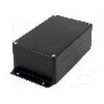Carcasa aluminiu, 100mmx160mmx60mm, IP67, GAINTA - G116MFBK-IP67 Carcasa aluminiu, 100mmx160mmx60mm, IP67, GAINTA - G116MFBK-IP67