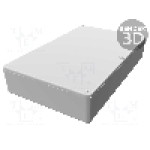 Carcasa aluminiu, 119mmx187mmx37mm, IP65, HAMMOND - 1590WDDBK Carcasa aluminiu, 119mmx187mmx37mm, IP65, HAMMOND - 1590WDDBK