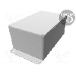 Carcasa aluminiu, 119mmx187mmx82mm, IP65, HAMMOND - 1590WEFBK Carcasa aluminiu, 119mmx187mmx82mm, IP65, HAMMOND - 1590WEFBK