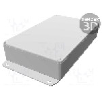 Carcasa aluminiu, 119mmx188mmx37mm, IP54, HAMMOND - 1590DDFBK Carcasa aluminiu, 119mmx188mmx37mm, IP54, HAMMOND - 1590DDFBK