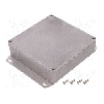 Carcasa aluminiu, 120mmx120mmx32mm, IP54, HAMMOND - 1590QF Carcasa aluminiu, 120mmx120mmx32mm, IP54, HAMMOND - 1590QF