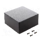 Carcasa aluminiu, 120mmx120mmx55mm, IP54, HAMMOND - 1590UBK