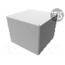 Carcasa aluminiu, 120mmx120mmx90mm, IP54, HAMMOND - 1590V