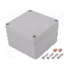 Carcasa aluminiu, 120mmx122mmx81mm, IP68, DELTRON ENCLOSURES - 490-121208A-68