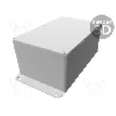 Carcasa aluminiu, 120mmx188mmx82mm, IP54, HAMMOND - 1590EFBK