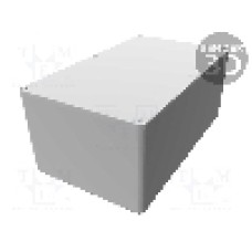 Carcasa aluminiu, 120mmx200mmx85mm, IP65, HAMMOND - 1590WEEBK