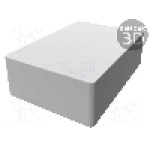 Carcasa aluminiu, 121mmx171mmx55mm, IP66, HAMMOND - 1550WEBK Carcasa aluminiu, 121mmx171mmx55mm, IP66, HAMMOND - 1550WEBK