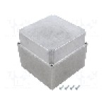 Carcasa aluminiu, 125mmx125mmx115mm, IP54, HAMMOND - 11130PDLA