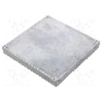 Carcasa aluminiu, 125mmx125mmx16mm, IP54, HAMMOND - 11130BPSLA