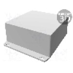 Carcasa aluminiu, 125mmx125mmx57mm, IP54, HAMMOND - 1590KKFLBK Carcasa aluminiu, 125mmx125mmx57mm, IP54, HAMMOND - 1590KKFLBK