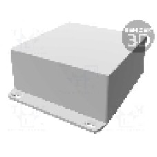 Carcasa aluminiu, 125mmx125mmx57mm, IP65, HAMMOND - 1590WKKFLBK Carcasa aluminiu, 125mmx125mmx57mm, IP65, HAMMOND - 1590WKKFLBK