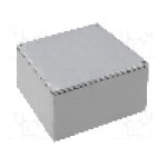 Carcasa aluminiu, 125mmx125mmx79mm, IP65, HAMMOND - 1590WK Carcasa aluminiu, 125mmx125mmx79mm, IP65, HAMMOND - 1590WK