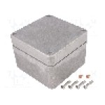 Carcasa aluminiu, 125mmx125mmx90mm, IP68, DELTRON ENCLOSURES - 486-121209-68