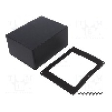 Carcasa aluminiu, 127mmx165mmx77mm, IP66, HAMMOND - 1550WLBK