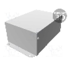 Carcasa aluminiu, 127mmx178mmx76mm, HAMMOND - 1411FBQBK