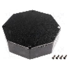 Carcasa aluminiu, 133mmx133mmx39mm, IP54, HAMMOND - 1590STPCBK