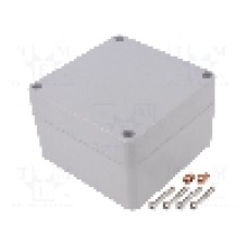 Carcasa aluminiu, 140mmx140mmx91mm, IP68, DELTRON ENCLOSURES - 490-141409A-68