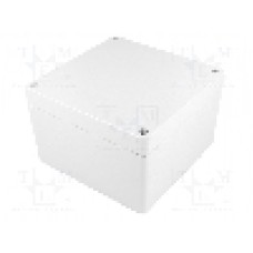 Carcasa aluminiu, 158.5mmx158.5mmx101.5mm, IP67, GAINTA - G139G-IP67
