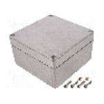 Carcasa aluminiu, 160mmx160mmx90mm, IP68, DELTRON ENCLOSURES - 486-161609-68