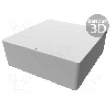 Carcasa aluminiu, 188mmx188mmx67mm, IP65, HAMMOND - 1590WFBK