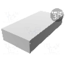 Carcasa aluminiu, 203mmx406mmx76mm, HAMMOND - 1411YU